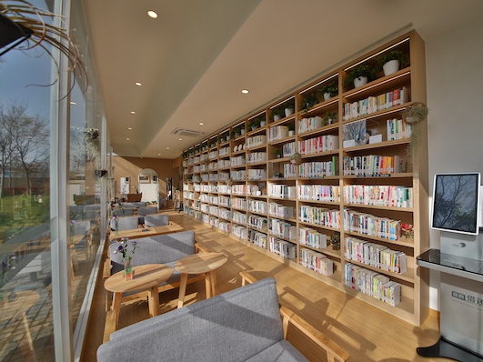 上海初の公園内図書館が開業