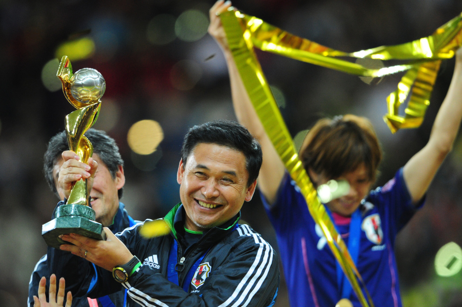 サッカーの女子ワールドカップで、日本が初優勝（写真集）