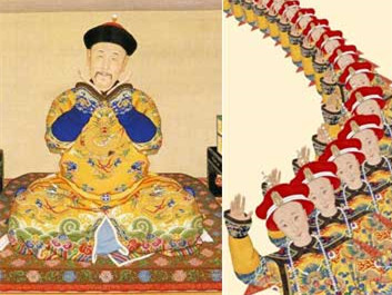 故宮博物院で、清代皇帝の表情セットが発表